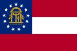 Georgia flag small courtesy of State-Flags-USA.com