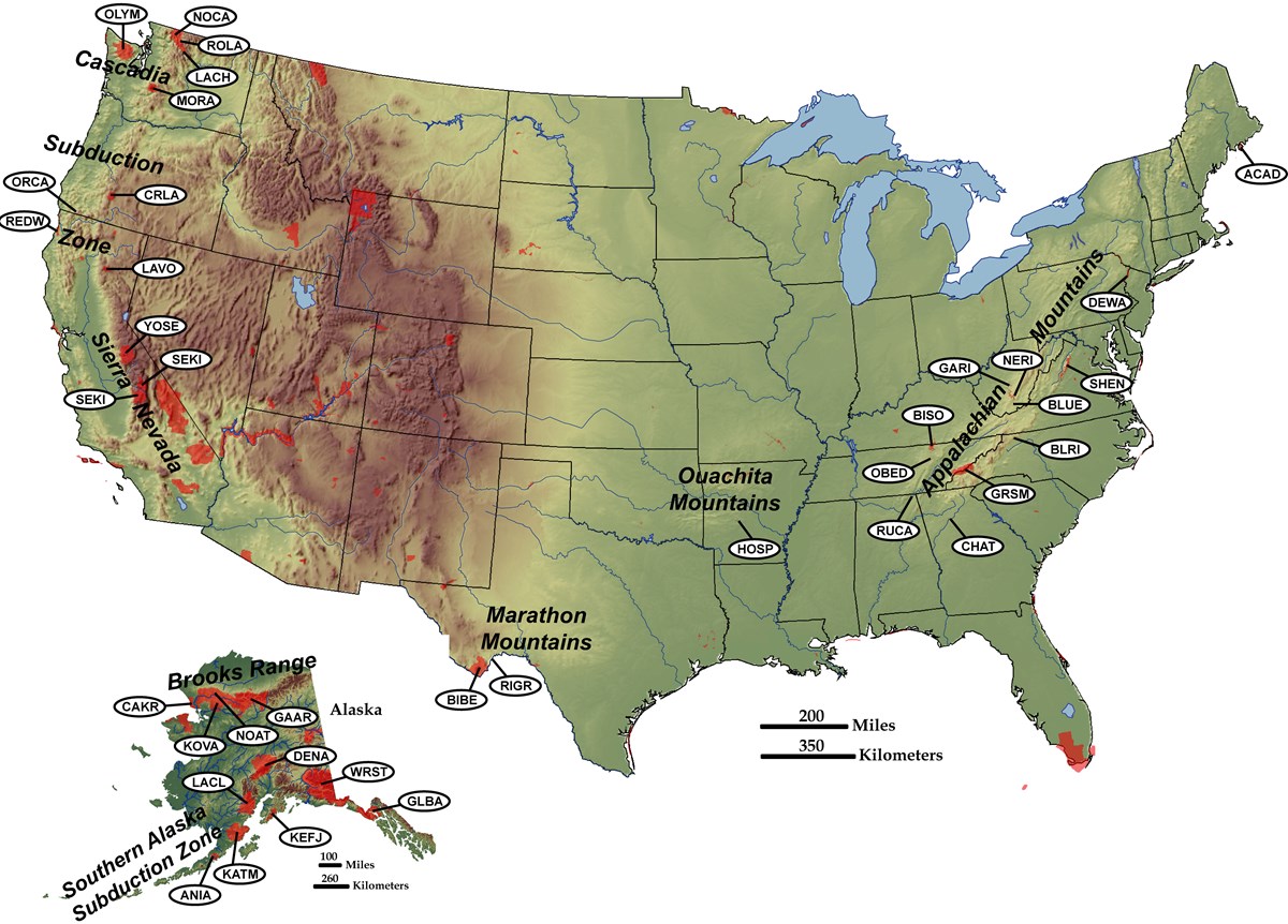Convergent Plate Boundaries - Geology (U.S. National Park Service)