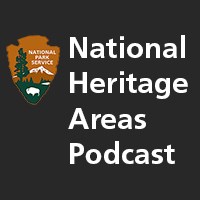 National Heritage Areas Podcast with National Park Service logo