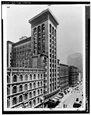 Shiller Theater Building, Chicago, Illinois, c. 1900