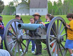 Students at Richmond National Battlefield enjoy learning about the Civil War.