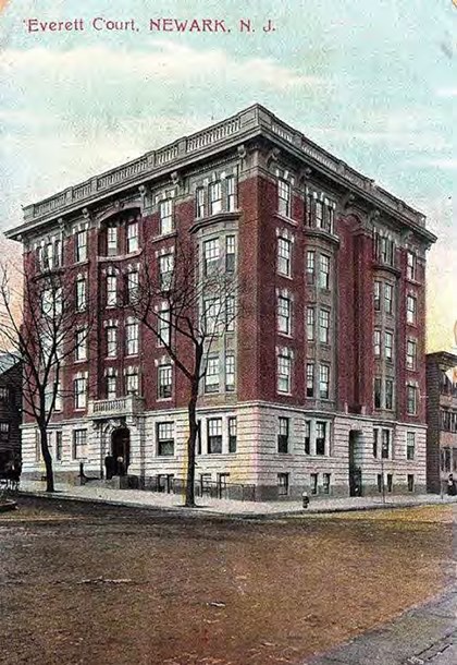 Historic brick multistory building.