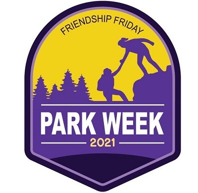 Logo for National Park Service Friendship 2021