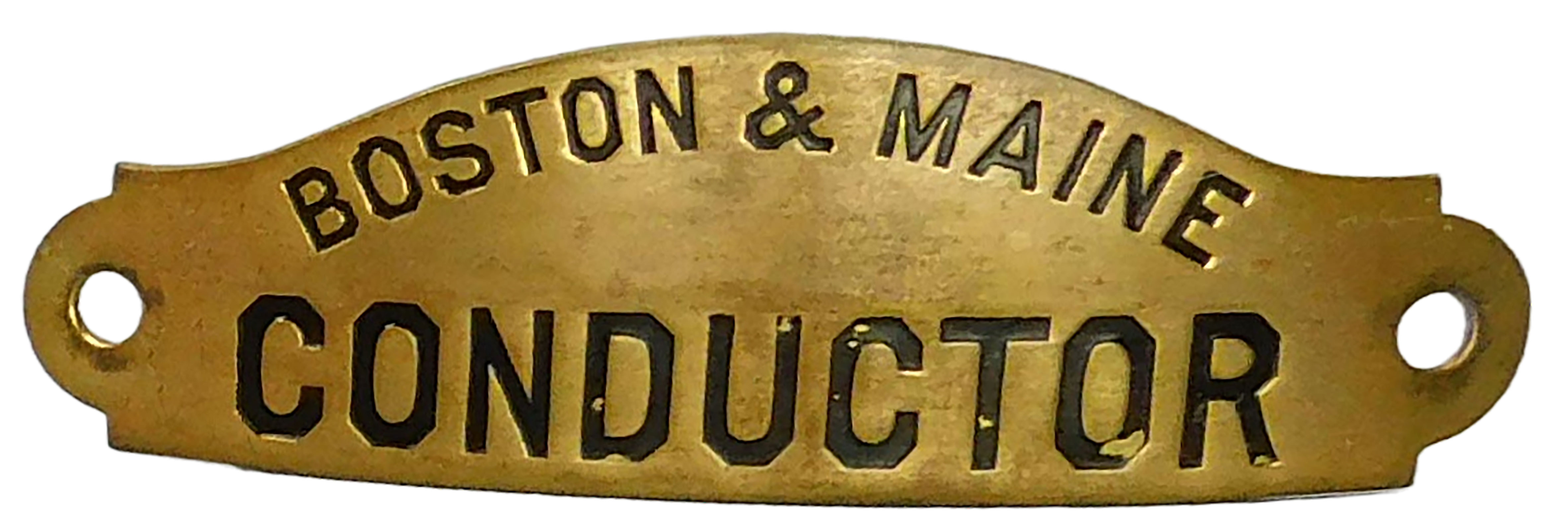 Boston & Main Hat Badge