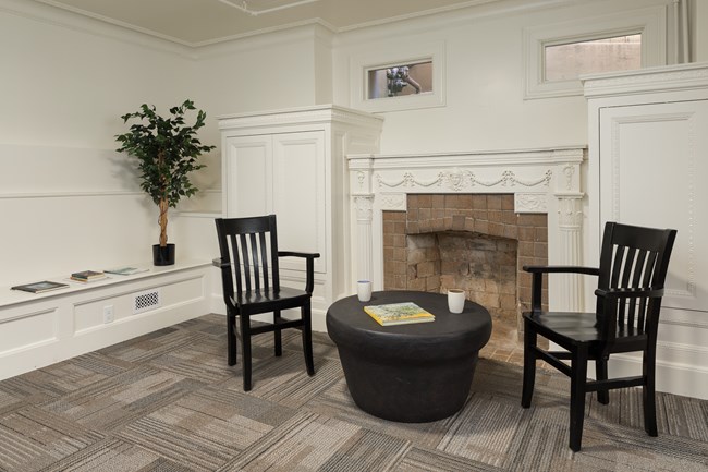 Lobby of the Cambridge Apartments, Seattle, Washington