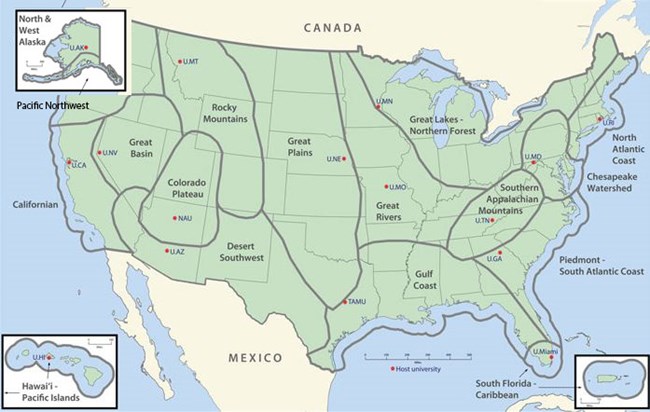 Map of U.S. Eco-regions