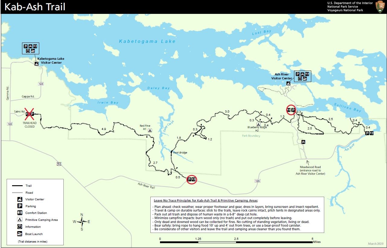 Image of Kab-Ash Trail map