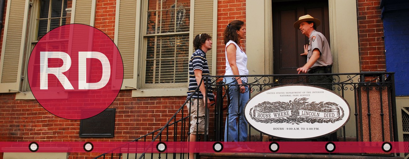 Ranger led tour of the Peterson House.