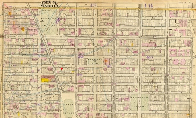 New York City's 18th Ward - 1879