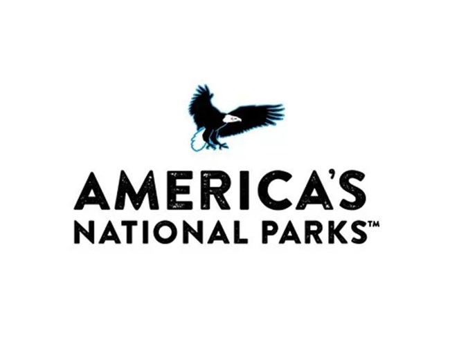 An eagle with text, "America's National Parks"