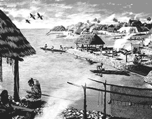 Image of Timucua Village Sketch