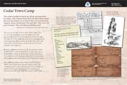 Thumbnail image of the Cedar Town Camp exhibit