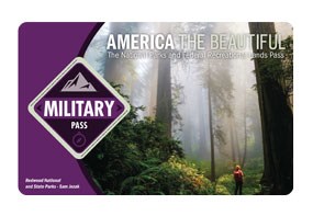 Front of military annual pass - 2021