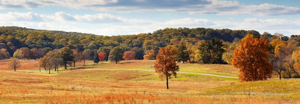 Valley Forge in the Fall
