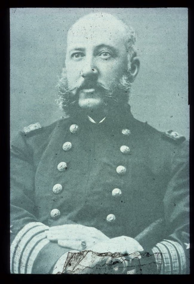 Portrait of Lt. Commander Selfridge, Commanding Officer USS Cairo