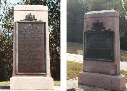 12th Missouri Infantry Regimental Markers