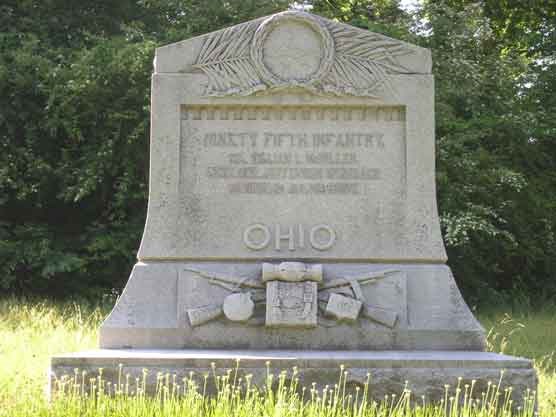 95th Ohio Infantry Monument
