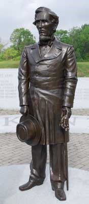 President Jefferson Davis Bronze Statue - Kentucky Monument
