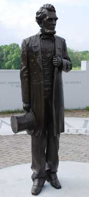 President Abraham Lincoln Bronze Statue - Kentucky Monument