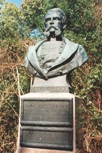 Maj. Gen. John C. Breckinridge, bronze bust