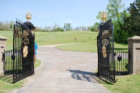 Vicksburg National Cemetery Entrance Gates