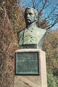 Brig. Gen. George B. Cosby, bronze bust