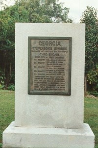 Cherokee Battery Regimental Monument