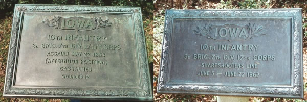 Unit position markers