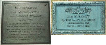 Unit position marker