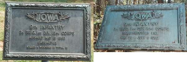 Unit position markers