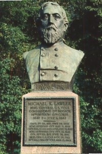 Brig. Gen. Michael K. Lawler, bronze bust
