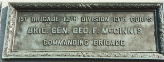 bronze plaque