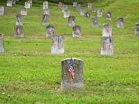 Vicksburg National Cemetery on Memorial Day