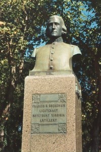 Lt. Francis G. Obenchain, bronze bust