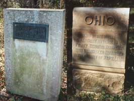 42d Ohio Infantry Sharpshooters' Line and 22 May 1863 Assault Markers