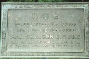 Maj. Gen. John Grubb Parke, bronze headquarters tablet
