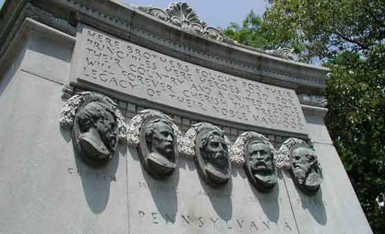 Pennsylvania State Memorial Relief Portraits