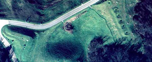 Aerial Photo of Stockade Redan
