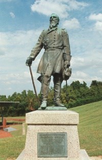 Maj. Gen. Frederick Steele, bronze statue