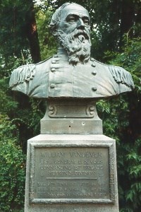 Brig. Gen. William Vandever, bronze bust