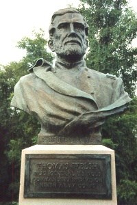 Brig. Gen. Thomas Welsh, bronze bust