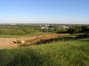 Connecting Avenue Construction at Fort Hill