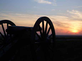 Sunset at Fort Hill