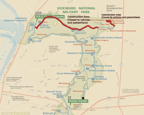 Grant and Union Ave Map for 2025 Repairs