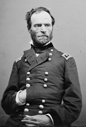 Photograph of General William T Sherman