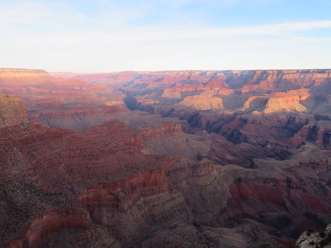 View at the South Rim Grand Canyon