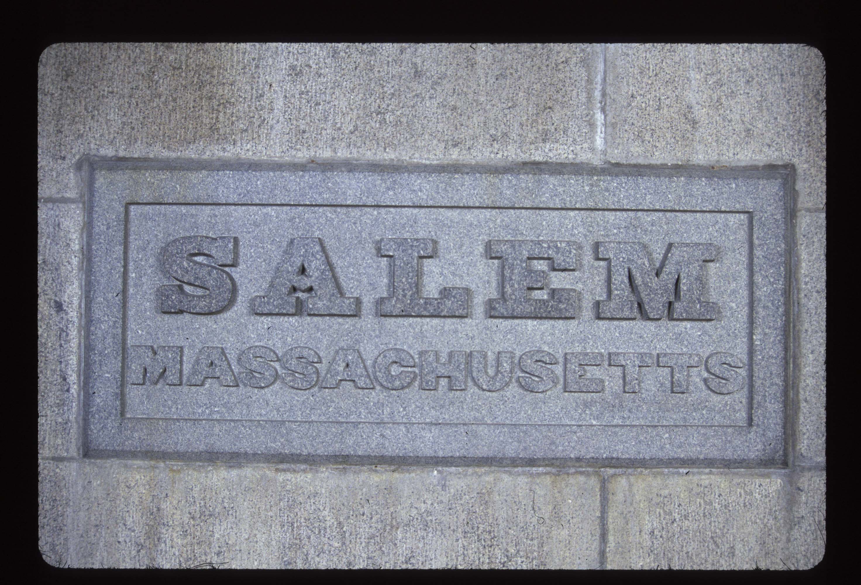 Salem Massachusetts (170' level) (U.S. National Park Service)