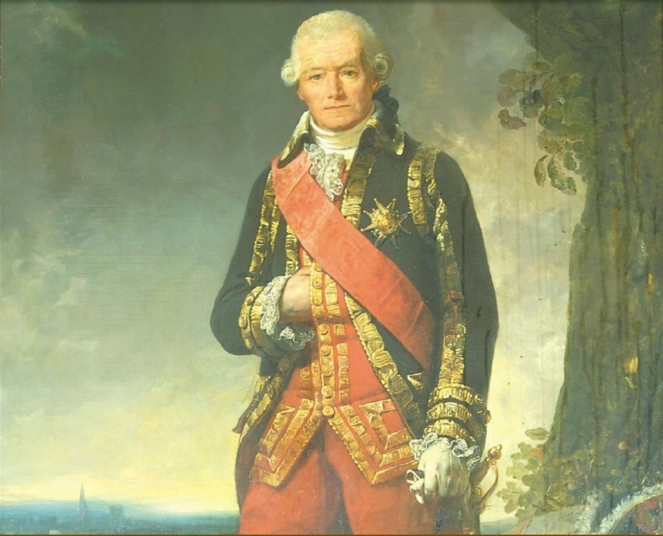 Painting of General Rochambeau