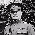 General John J. Pershing, 1918 (Photo: Records of the Office of the Chief Signal Officer, RG 111, Still Picture Branch, National Archives and Records Administration)