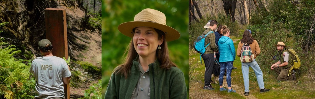 Maintenace, Administration, and Interpretation Rangers at Whiskeytown.